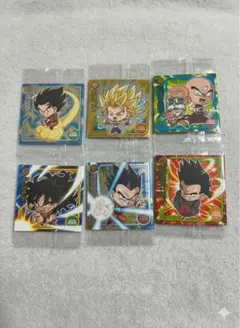 ドラゴンボール 超戦士シールウエハース　シール6枚