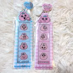 おぱんちゅうさぎ　 4カットフォトキーホルダー　2つセット