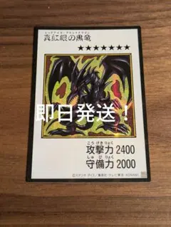 遊戯王 レッドアイズブラックドラゴン シークレット マンガスタイル 당일 발송
