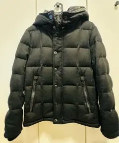 ナノユニバース 西川ダウン ダウンジャケットNUC44DW0542TS 黒