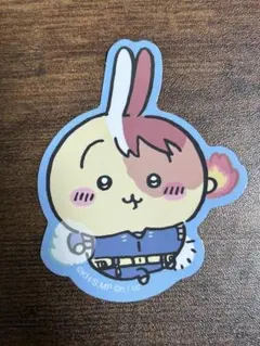 ヒロアカ 僕のヒーローアカデミア ちいかわ　ステッカー うさぎ × 轟 焦凍