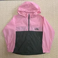 【古着】THE NORTH FACE キッズ フード付きナイロンジャケット130