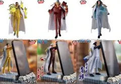 ワンピース　the出航　フィグライフ　三大将　赤犬　黄猿　青雉　フィギュア