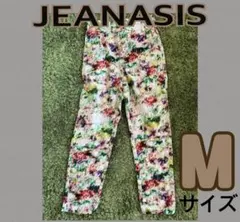 【美品】JEANASIS ジーナシス　派手　パンツ　 Mサイズ　春夏のサムネイル