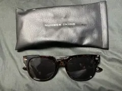 NUMBER (N)INE サングラス ウェリントン 鼈甲柄