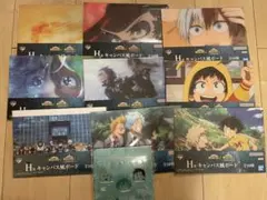 ヒロアカ　一番くじ　紡がれる想い　キャンバス風ボード　ステーショナリー