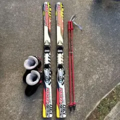 ジュニア スキーセット （板130cm／ブーツ23cm／ストック98cm）