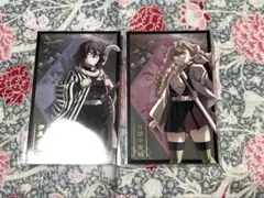 鬼滅の刃 フォトカード 伊黒小芭内、甘露寺蜜璃