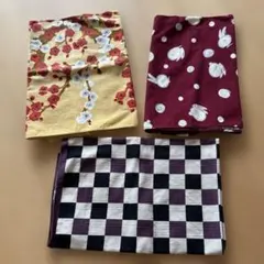 和柄　ランチクロス・風呂敷 ３枚
