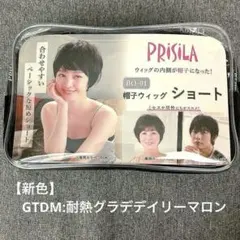 PRISILA 帽子 ウィッグ 【新色】GTDM:耐熱グラデデイリーマロン Mのサムネイル