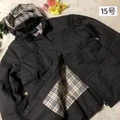 ran様専用　極美品♡バーバリーロンドン　ダウンジャケットノバチェック　フード