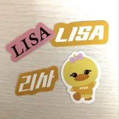 BLACKPINKDEADLINE JUMP リサ　LISA ププ　PPEU