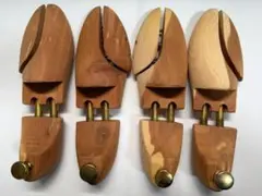木製(レッドシダー)シューキーパー/シューツリー 2セット 40/41