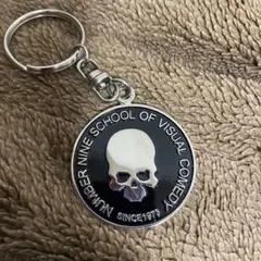 NUMBER (N)INE 08AW ポートランド期 キーホルダー　キーリング Number⑨ LOGO MOTIF KEY HOLDER / ナンバーナイン ロゴ