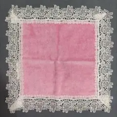 ○未使用 近沢レース ミッフィー ハンカチ ピンク タオルハンカチ