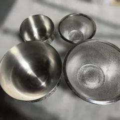 AMWAY QUEEN ミキシングボール&コランダー　小•中