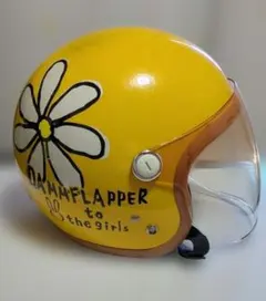 DAMMFLAPPER ダムフラッパー ジェットヘルメット フラワーデザインのサムネイル