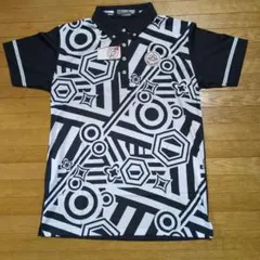 ☆新品　Ten-O-Four テンオーフォー ポロシャツ日本製 白黒 春盛夏M ☆新品 Ten-O-Four テンオーフォー ポロシャツ日本製 白黒 春盛夏M