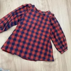 チェックブラウス　baby GAP ブランシェス　アプレレクール　マーキーズ
