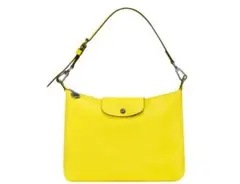 希少ロンシャン ル プリアージュホーボー レザー ショルダーバッグ