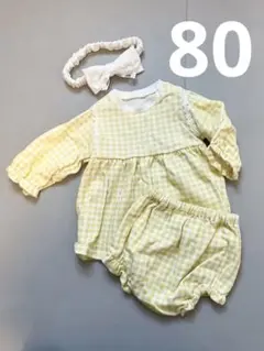 バースデイ　セットアップ　80