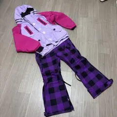 スノーボードウェア フード付き