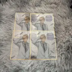 ハイキュー 白布賢二郎 クリア色紙 4枚