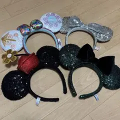 ディズニー　カチューシャ　4点セット
