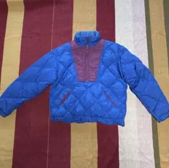 80s Eddie Bauer ダウンジャケット プルオーバー　ツートン