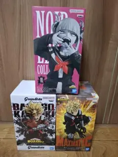 ヒロアカ　フィギュア　トガヒミコ　爆豪勝己・グランディスタ・MAXIMATIC