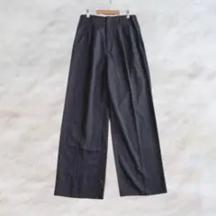 人気商品⭐︎ ジーユー ハイウエストスラックス ワイドパンツ タック入 5383