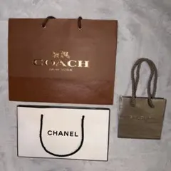 COACH BVLGARI CHANEL コーチ ブルガリ シャネル ショッパー