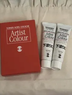 ターナー アクリルガッシュ ジェッソ 40ml 2本セット