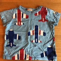 ミキハウス miki HOUSE Tシャツ 80cm 飛行機 男の子