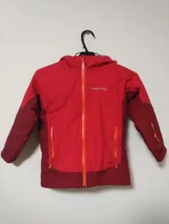 mont-bell 子ども用スキーウェア 赤　120