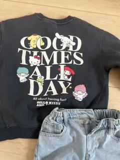 ZARAキッズサンリオトレーナー