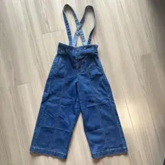 キッズ デニム サロペット パンツ