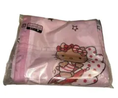 サンリオ　Hello Kitty 接触冷感 タオルケット ピンクのサムネイル