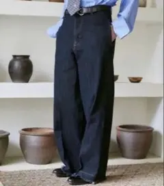 soerte デニムパンツ インディゴ サイズ2