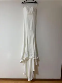 dressproduction】フリルショルダー タフタ ネイビードレス - メルカリ