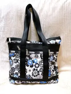 レスポートサック　トートバッグ　肩掛け　花柄