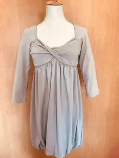 未使用品❣️ EGOIST エゴイスト バストクロス 七分袖バルーンワンピース