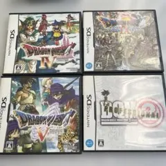 ドラゴンクエストシリーズ DSソフト 4本セット