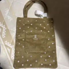 PICONE コーデュロイ トートバッグ