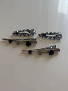 ヘアクリップ ヘアピン 4個セット