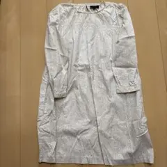 花柄 ひざ丈ワンピース