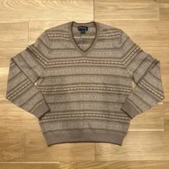 Brooks Brothers メリノウール Vネックセーター M