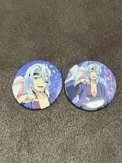 鬼滅の刃 東武動物公園 動物稽古 缶バッジ 宇髄天元