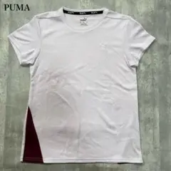 プーマ【XS】半袖Tシャツ スポーツウェア メッシュ風編み地 トレーニング