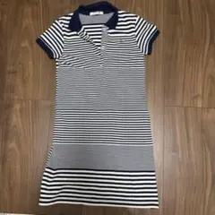 LACOSTE ストライプ ワンピース 34サイズのサムネイル